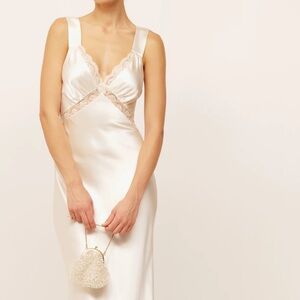 Reformation Chania Dress Silk